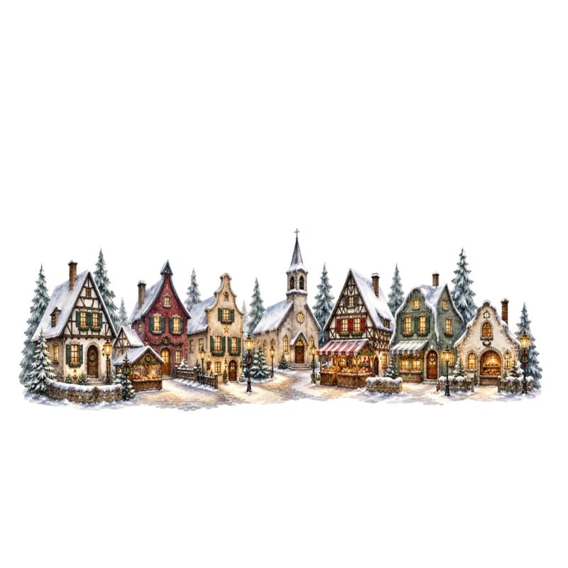 TEMU Autocollant à motif plat 2D, 1 pièce, autocollant plat 2D, autocollant de fenêtre de Noël, fleur de fenêtre, autocollant pour vitre, autocollant