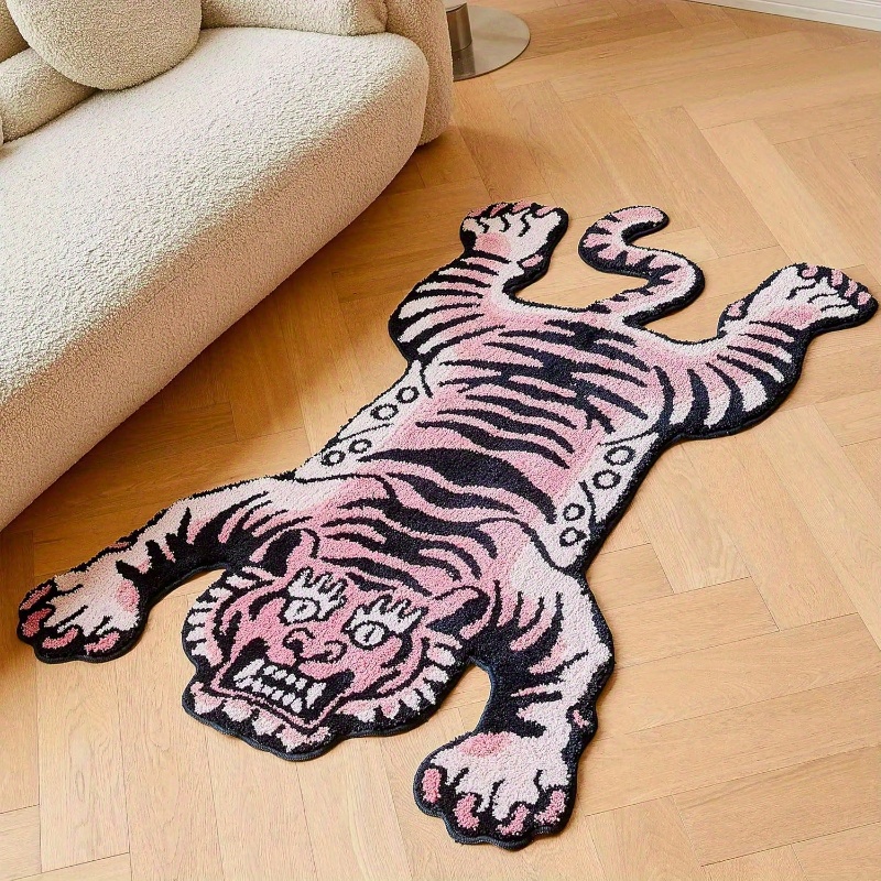BRISTOL TIGER SMALL RUG MAT （BROWN FREE） BRISTOL TIGER SMALL RUG MAT （BROWN FREE）の通販はau PAY