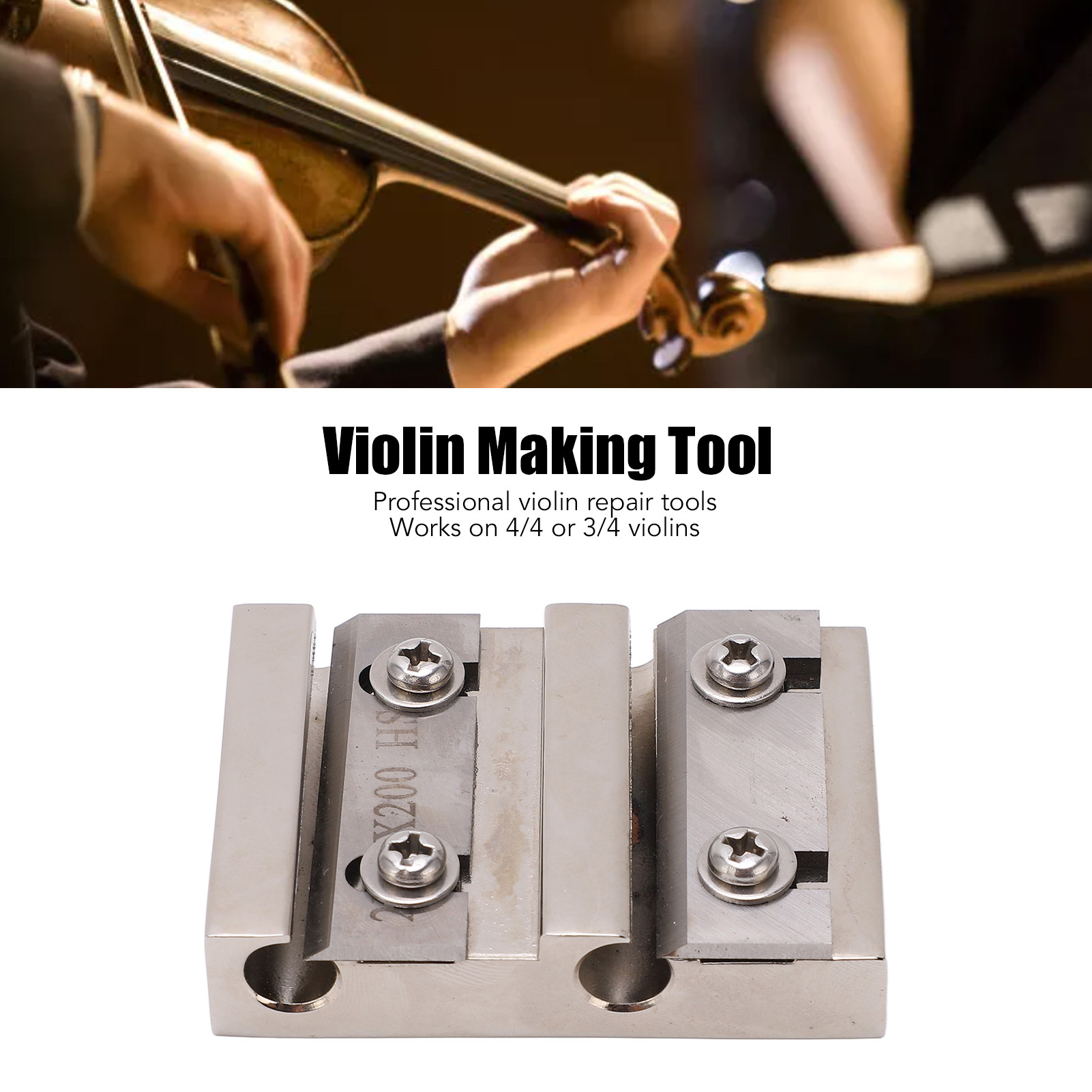 Violin Peg Reels Shaver, Silver Metal High Hardness Peg Shave