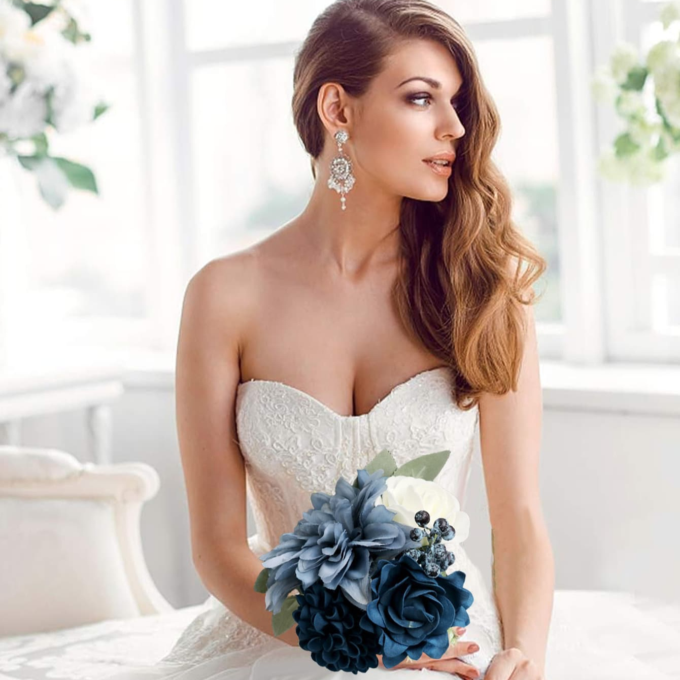 open lace back dress Corsage main image 0