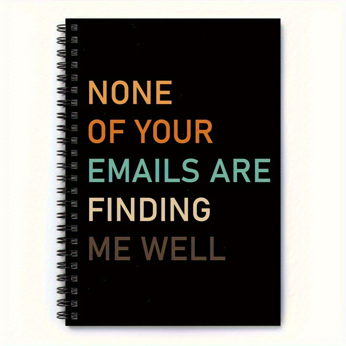 TEMU A Humorous Spiral Notebook - For To-do Lists, Scheduling, And Meeting Notes - For Doctors, Nurses, Parents, And Colleagues
