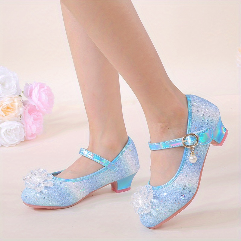 zapatos princesa cristales brillantes niñas Temu Chile