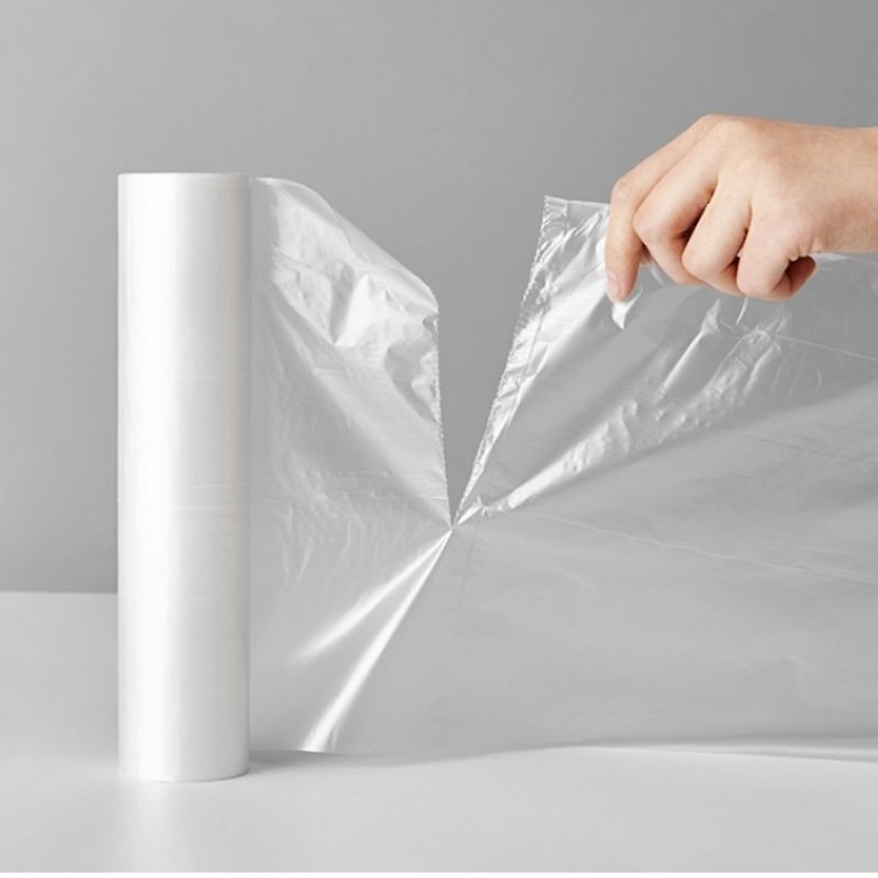 100 Pe Point-break Fresh-keeping Bags, Food-grade Thickened, -resistant Sealed Fruit And Vegetable Moisture-proof Bags, Rolled