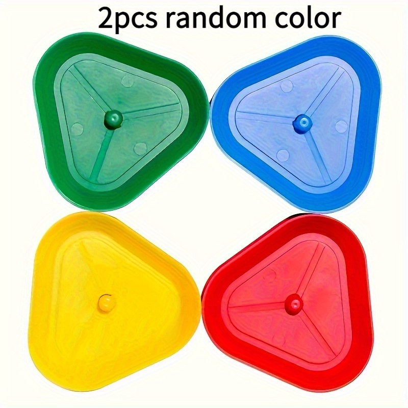TEMU 2pcs Triangular Card Holder Set For Board Games, , Christmas, Halloween & Thanksgiving Gift
