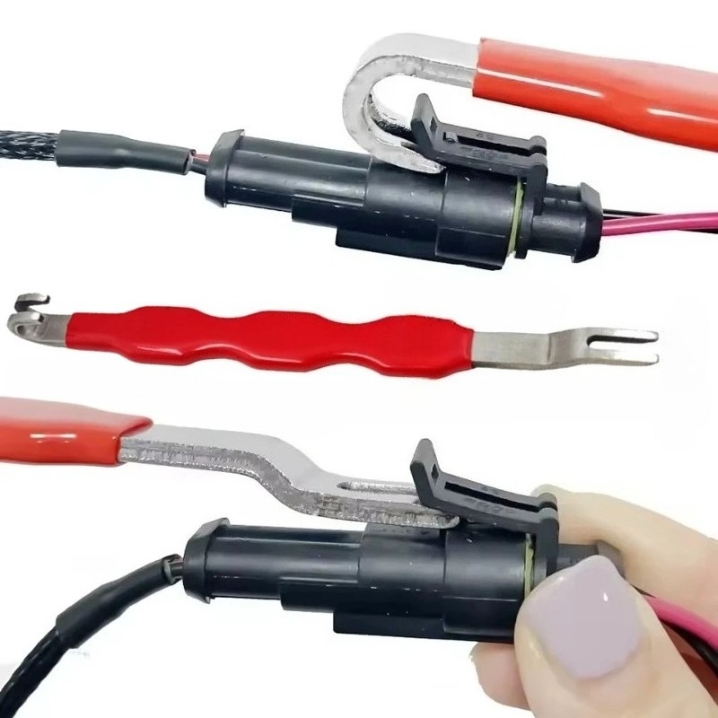TEMU Outil de séparation de connecteur de électrique automobile robuste avec poignée ergonomique et mécanisme à - Construction métallique robuste,