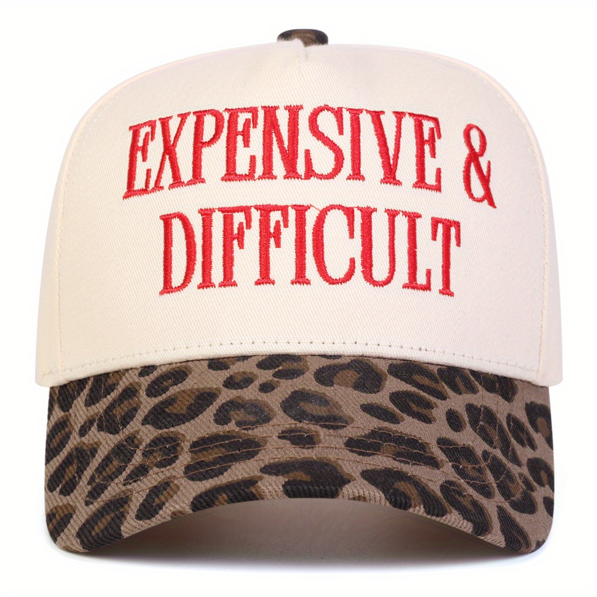 1 Women's Expensive & Baseball Cap, Fashionable Five-panel Hat, Outdoor Sports Adjustable Casual Cap, Suitable For Spring And Autumn , Travel, And Seaside Vacations