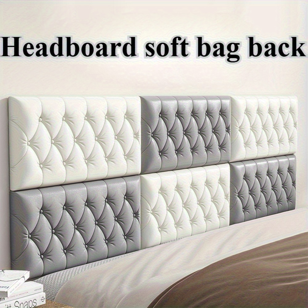 8pcs Anti-Collision Wall Attached Tatami, Wall Surrounding Bed Soft  , Wall Bedside Bed Surrounded by Self-  Soft Cushion