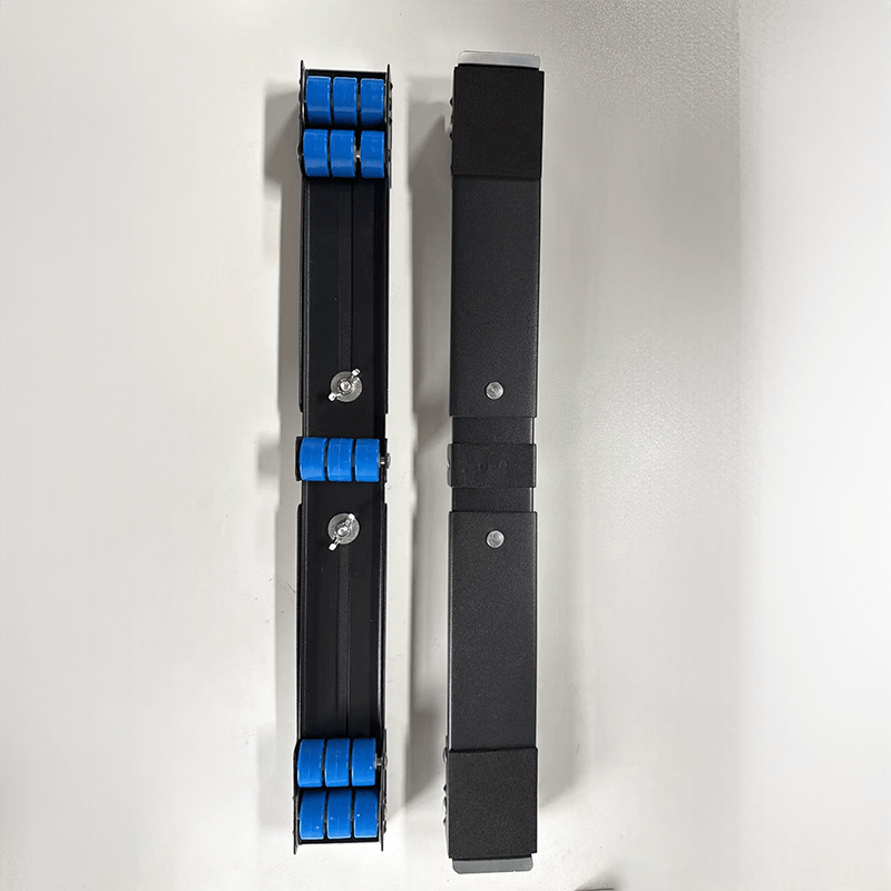 TEMU Base améliorée réglable pour machine à laver à 30 roulettes, support antivibrations en acier au pour réfrigérateur, avec roulettes centrales