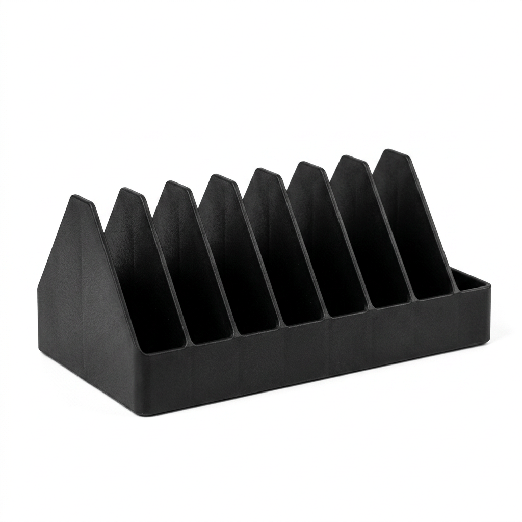 TEMU 1 support de rangement pour pinces à 8 emplacements, support de rangement pour outils pour pinces, coupe-papier, embouts de tournevis, câbles et