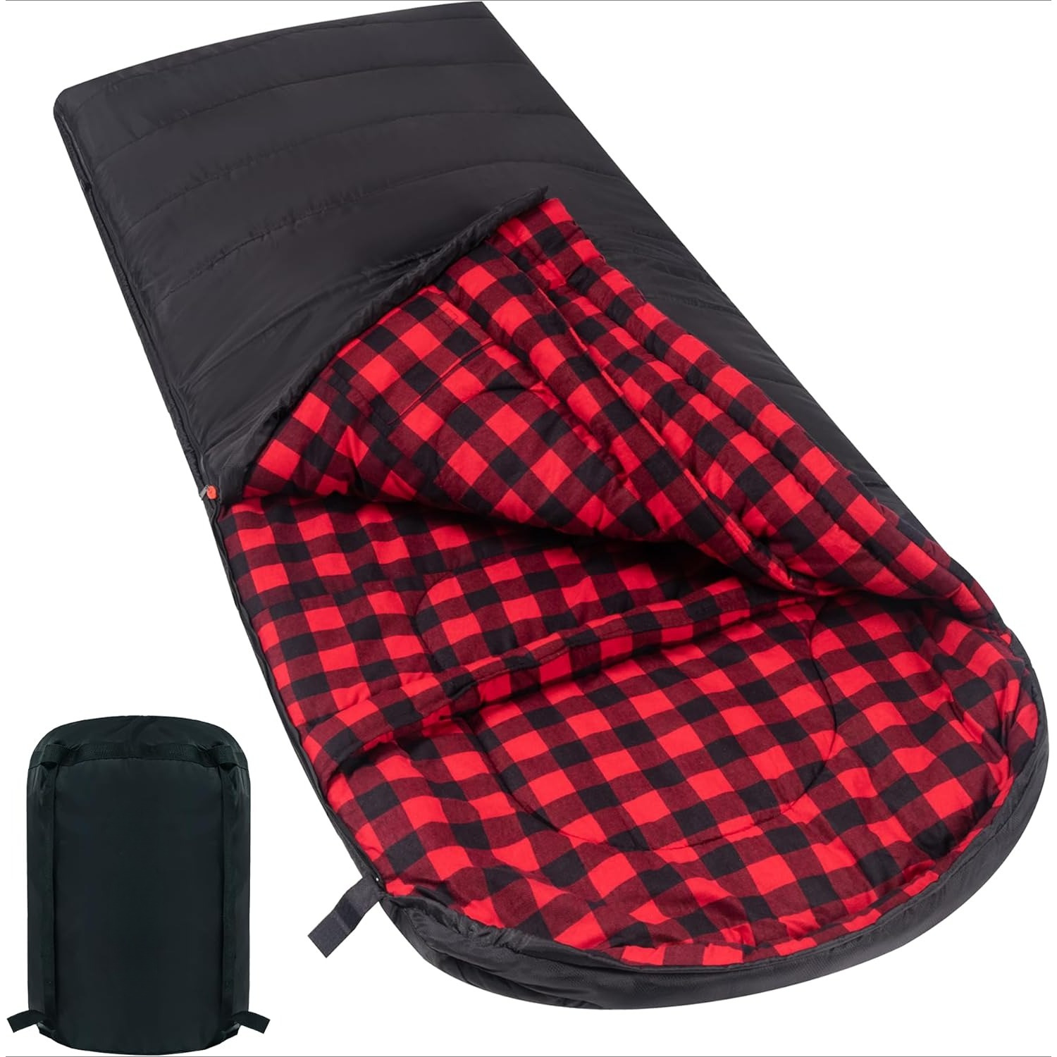 TEMU 1pc Oaskys Xxl 0 Sleeping Bag For Adults, Big And , Synthetic & Polyester, Camping, , , -loss , 210t Polyester , Free