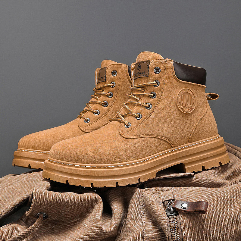 3color mens motorcycle boots are easy versatile and comfortable all year round   are suitable for outdoor activities vacations travel and casual wear stylish couple shoes modern high top mens shoes with a thick durable sole