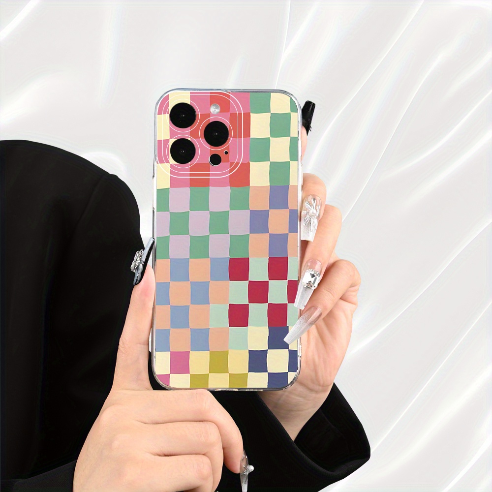 TEMU The Unique Phone Case Is Printed With A Pattern. Creative And Stylish Phone Case, Suitable For All Models, Suitable For Iphone 16 15 14 11 Xs Xr