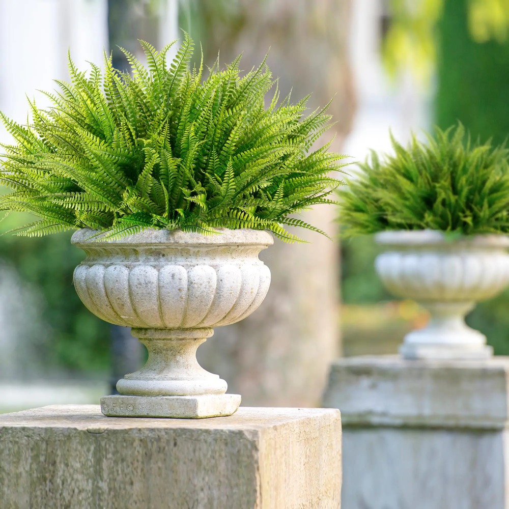 3 bündel künstliche pflanzen unechte blumen grüne