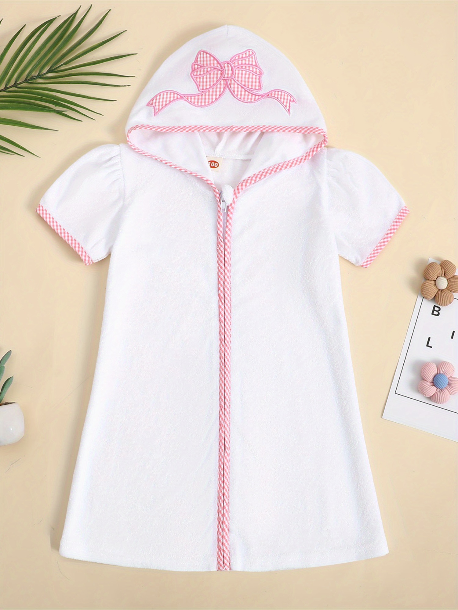 trajes baño bordado elefante batas cortas capucha Temu Uruguay