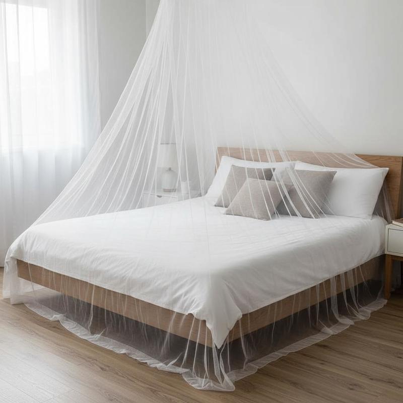 2pcs Suitable For Indoor/outdoor Use - Bed Canopy, Machine Washable Moskitonetz For, Balcony, Room, Camping - Setup No Frame Required, Multicolor