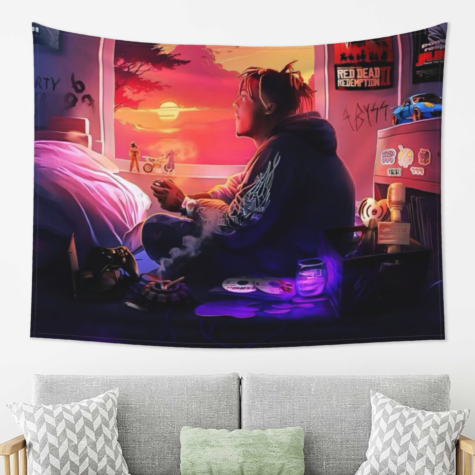 Rapper Tapestry Obainpu Rapper Tapestry 3x5Feet Wall Hanging