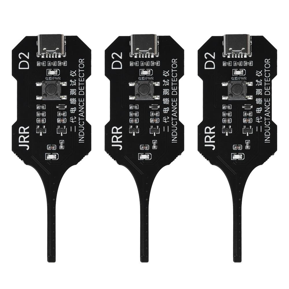 TEMU 3pcs Jrr D2 Inductance Circuit Tester, Measurement And Design Tools, Testing Tools, And Maintenance Tools, C-type Interface, Electrical Tester