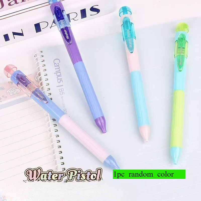 E-shop Wassersprüh-Stift, kreativer schnelltrocknender -Stift, Happy Twist Wasserpistolen-Stift, schwarzer Drehknopf-Stift