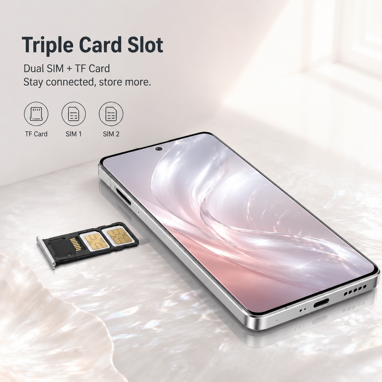 unlocked   backup device 6 8 hd screen 4gb 64gb expandable memory   facial recognition full set accessories courier Product details 3