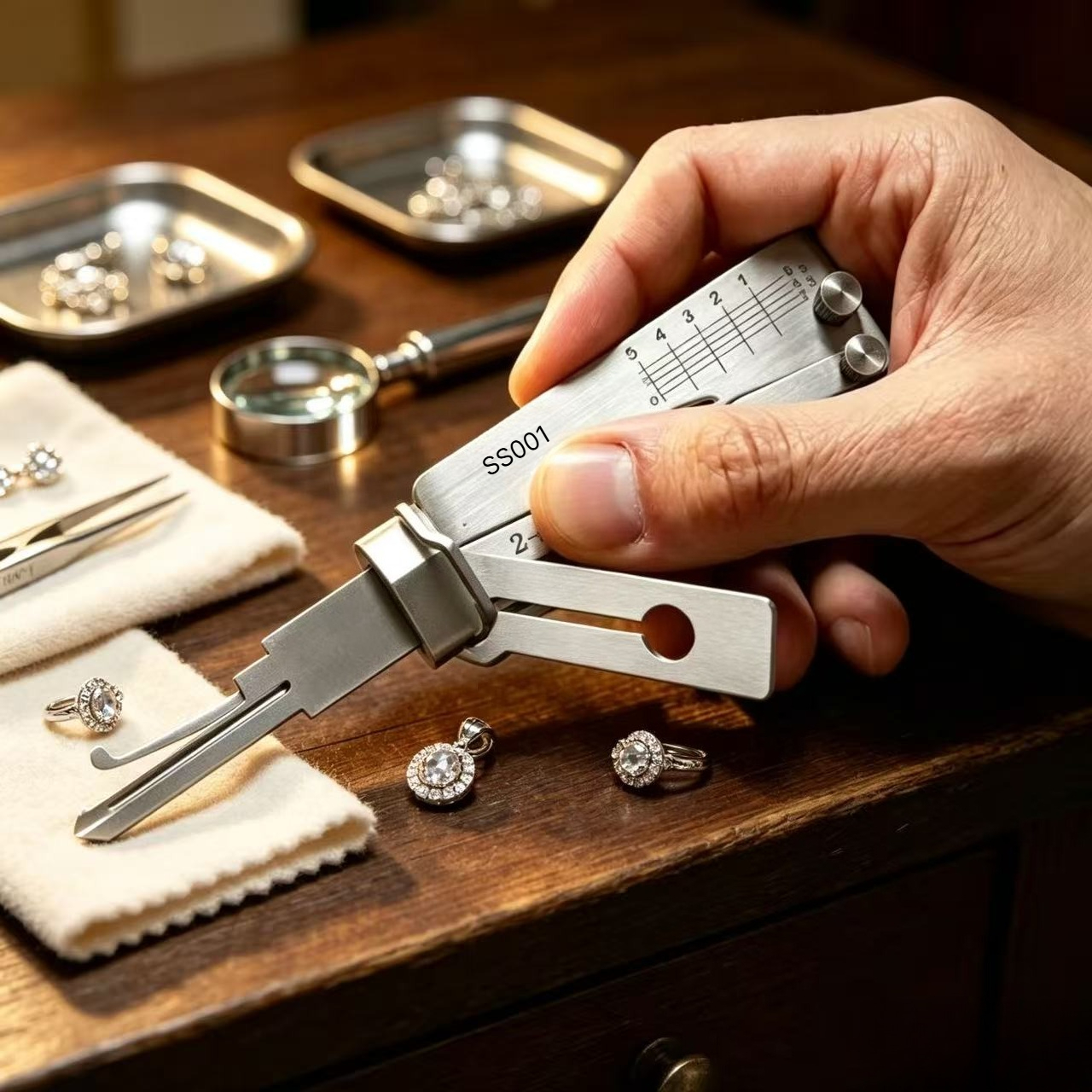Temu – TEMU Professional Hardware Size Inspection And Measurement , Portable Industrial Measuring Caliper Tools, Suitable For Hardware Maintenance