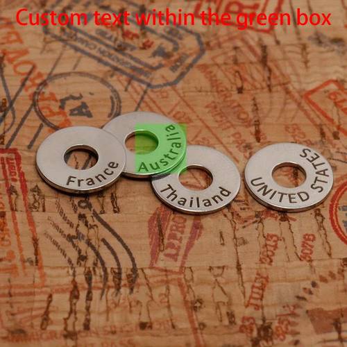 custom 1pc token keychain travel commemorative ring country name tag gift for her gift for him birthday gift honeymoon gift christmas tag travel token club gift