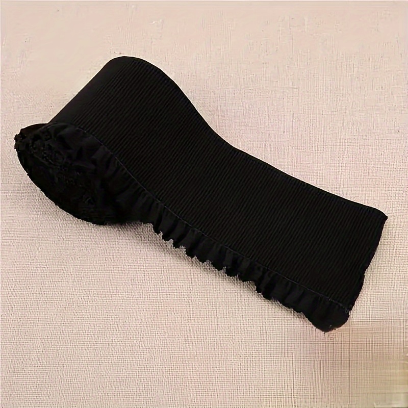 E-shop Yards DIY Kleidungsspitze Elastikband, geeignet zur Verzierung von Gürteln für selbstgemachte Kleider, Hosen und Hüte – dehnbares Satinbändchen