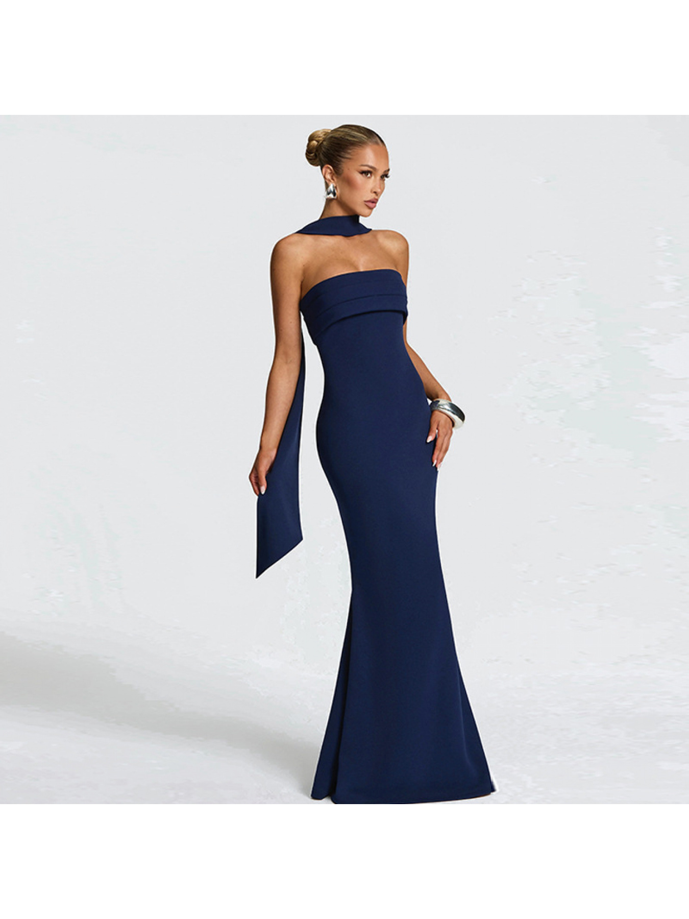 temu blue dress dresses long sold on United States shop Wenrine Womens Long Sleeve SIZE:TED SIZE 5 (UK 16)