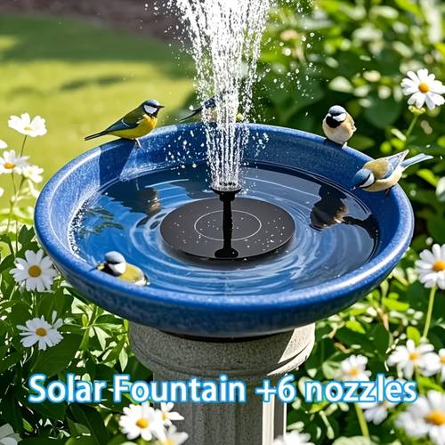 solar powered fountain for garden pond terrace bird with durable high quality outdoor water feature for pool courtyard landscapes solar powered water fountain garden decor landscape designers
