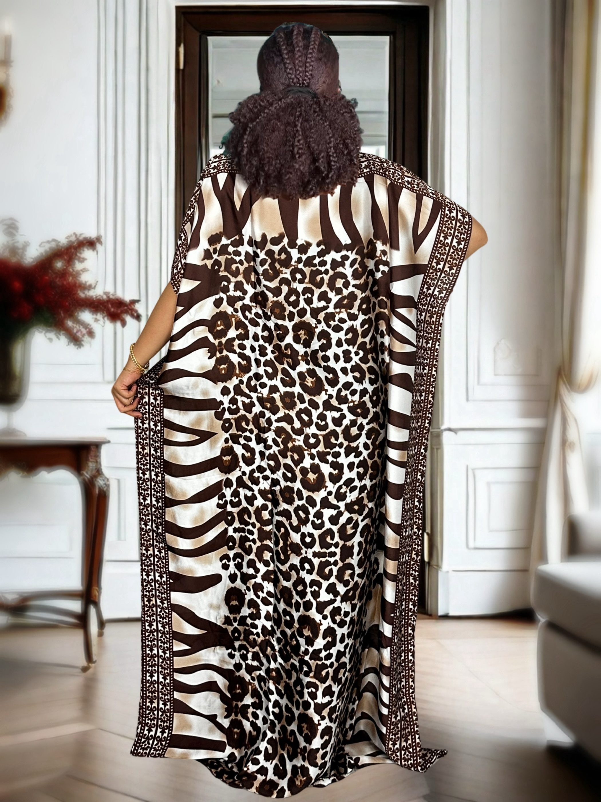 open lace back dress Kaftan Dress | Plus Size Sheer Maxi Dress