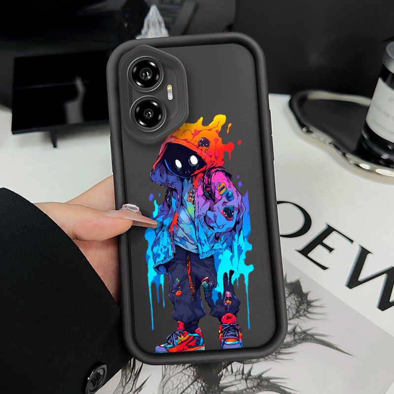 Trda zaščitna ovijalka za telefon, primerna za Honor 300, 200, 90 lite, 70, 50, Magic 7, 6, 5, X9, X8, X7 Pro – ulični , fantovski vzorec,