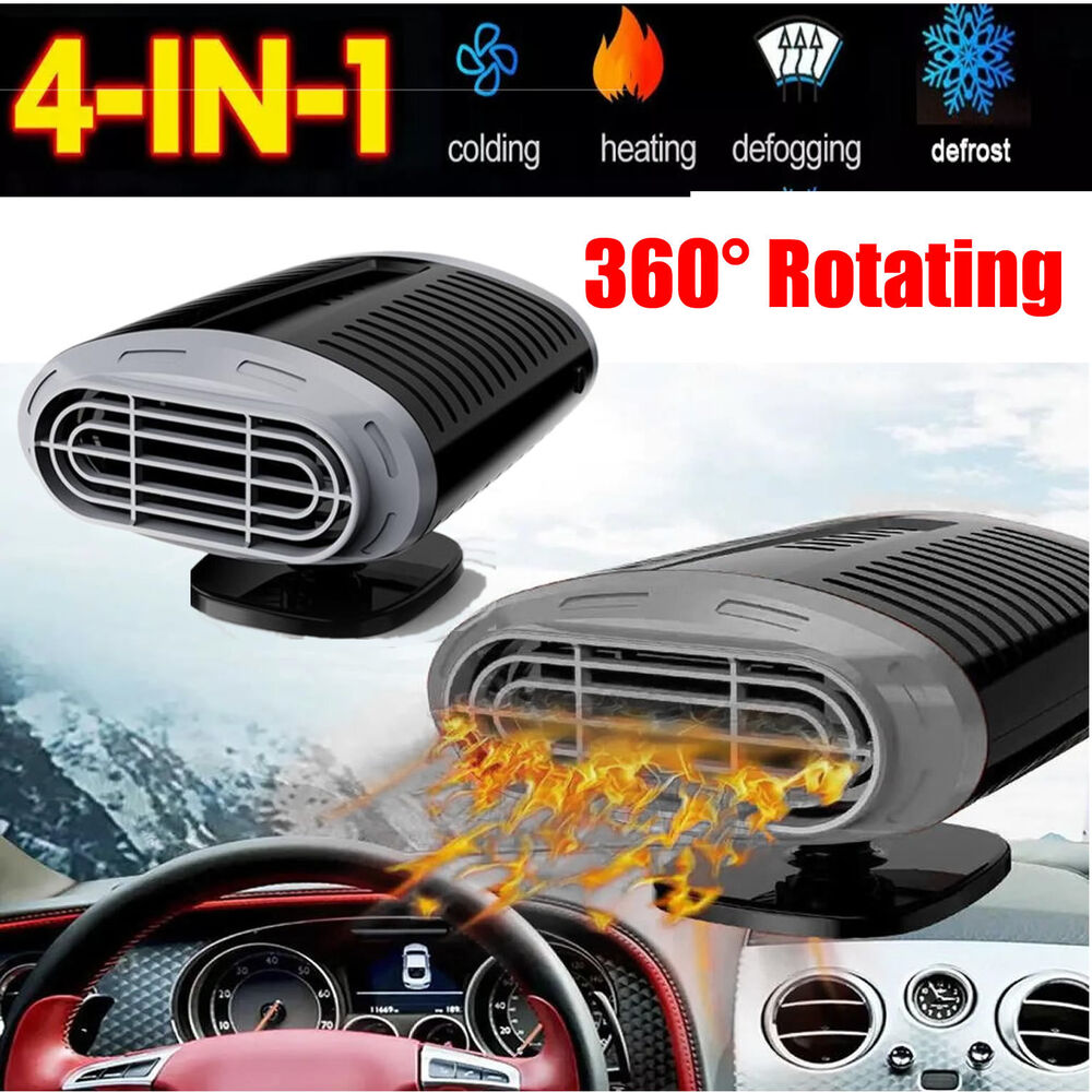 TEMU Car Heater - Make Your Car Interior Warmer And Your - 900w 12v Portable Car Heater Electric Fan Defroster - Gift For Your