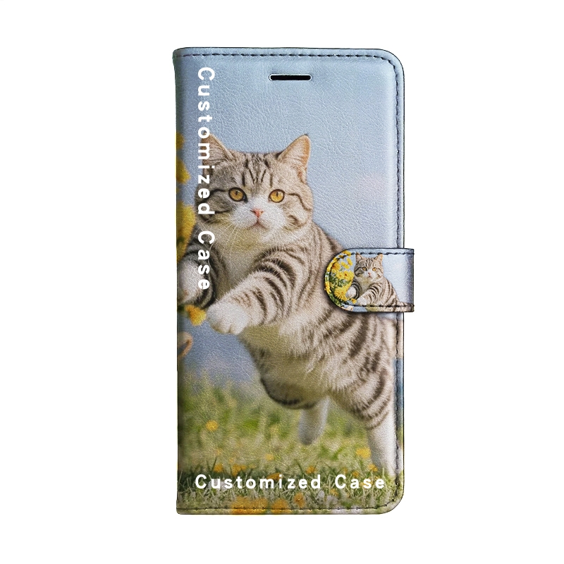TEMU Phone Case - Premium Diy Custom Photo Personalized Magnetic Flip Wallet Case Card Holder Stand For Note S8 S9 S10 10 S20 20 S21 S22 S23 S24 S25