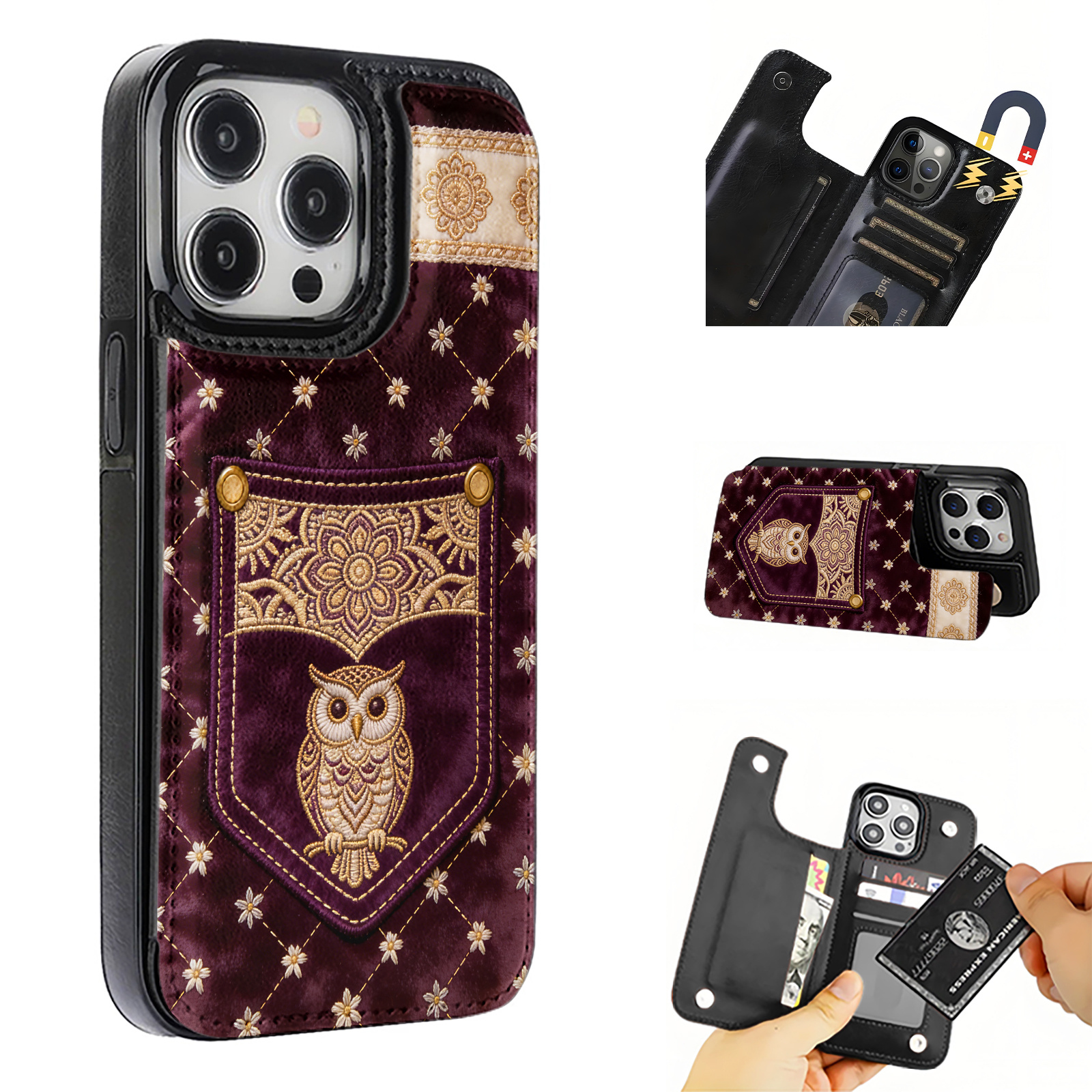 amazon flip phone case Grid Texture Hard Case Slim Cover for TCL Flip 4 Phone