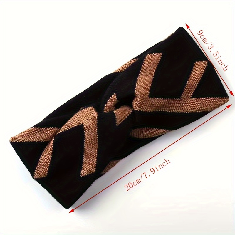 single womens elegant headband thick loose fit soft stretchy  display picture 3