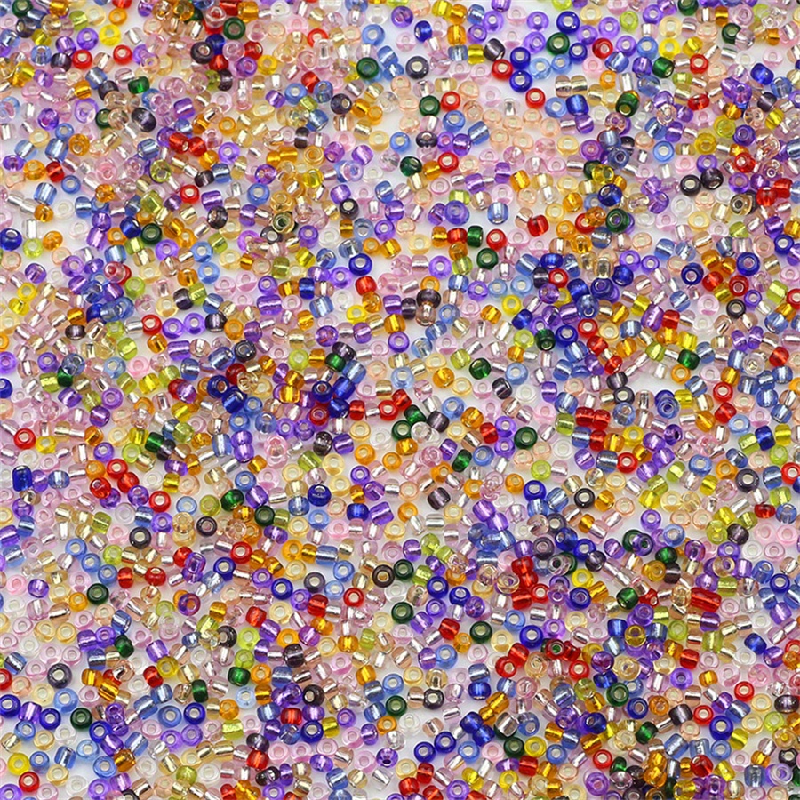 2998pcs Multi-Color Glass Seed Beads for Handmade Jewellery