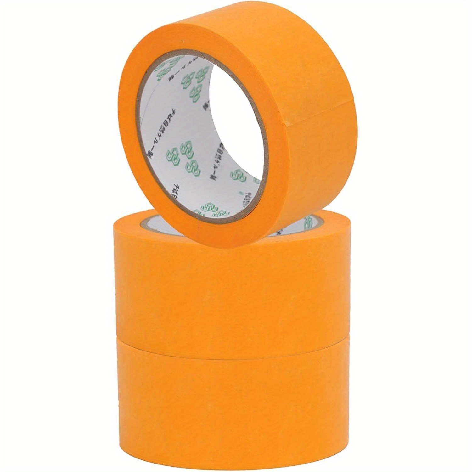 18pcs/ 12pcs/ 6pcs Rolls 50mm X 50m Masking Tape Removable Adhesive Tape Painter's Tape Residue-free Painter's Masking Tape For Automotive Decoration Painting Work Without Soft Tape