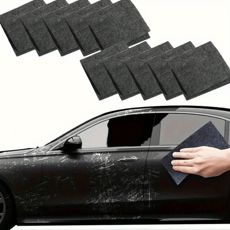 5pcs Scratch Removal Cloth - Quickly repair small scratches, safe car surface repair, polishing and cleaning car cloth, car care tools, efficient maintenance