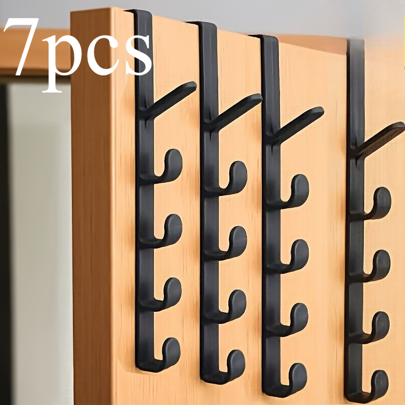 Practical Hooks for Door Back Hook Storage Rack