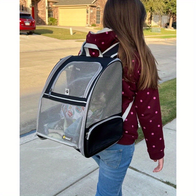 

Texsens Innovative Traveler Bubble Backpack Pet Carriers For Cats And Dogs