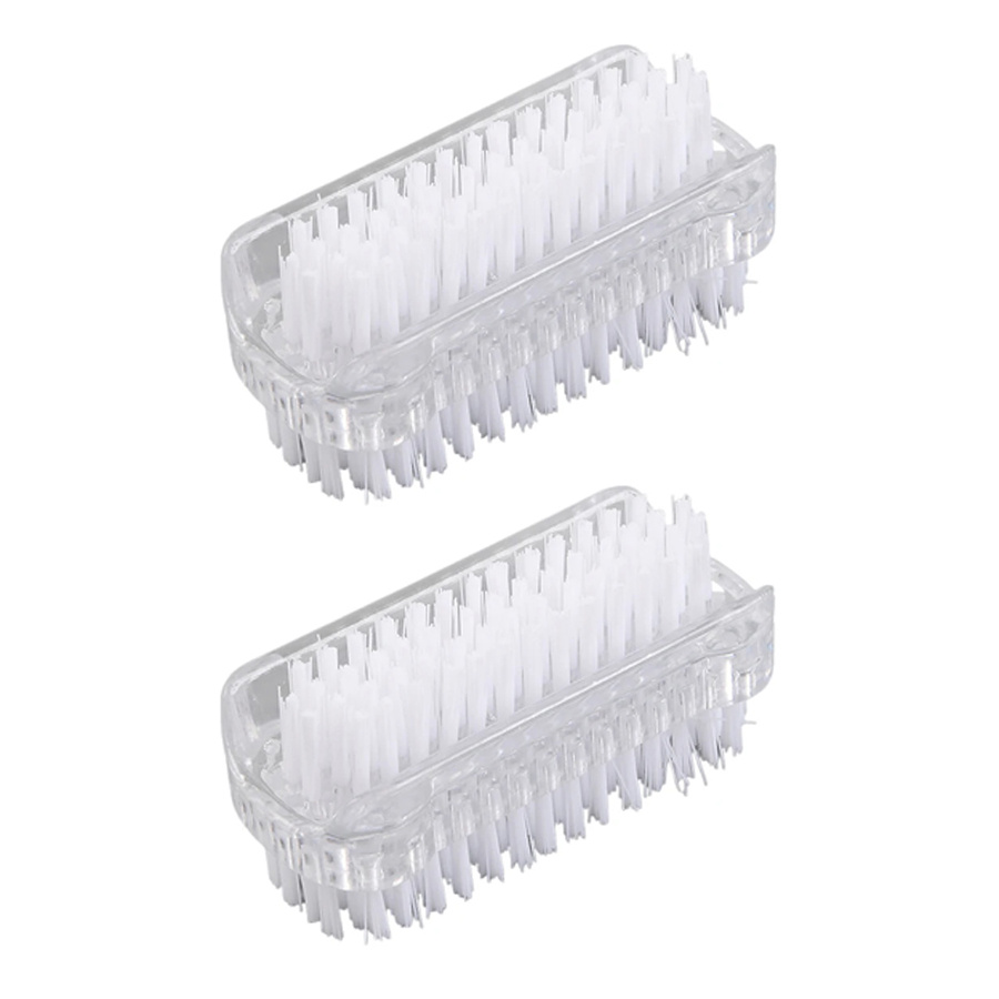 2/3pcs Double-sided Nail Cleaning Brush, Manicure And Pedicure Tool, Ideal For Fingernails And Toenails