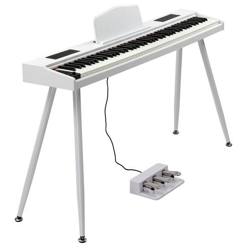 88 key semi weighted electric piano with pedal electric piano kit for beginner all experience level birthday festival gift for with sticker cover cloth