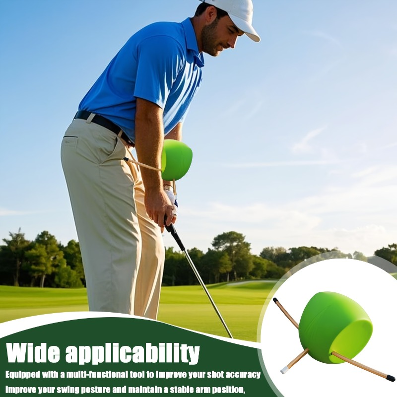 outdoor indoor golf swing trainer with connecting ball   band swing   aid suitable for for skill levels enhances   for swing     for golfers