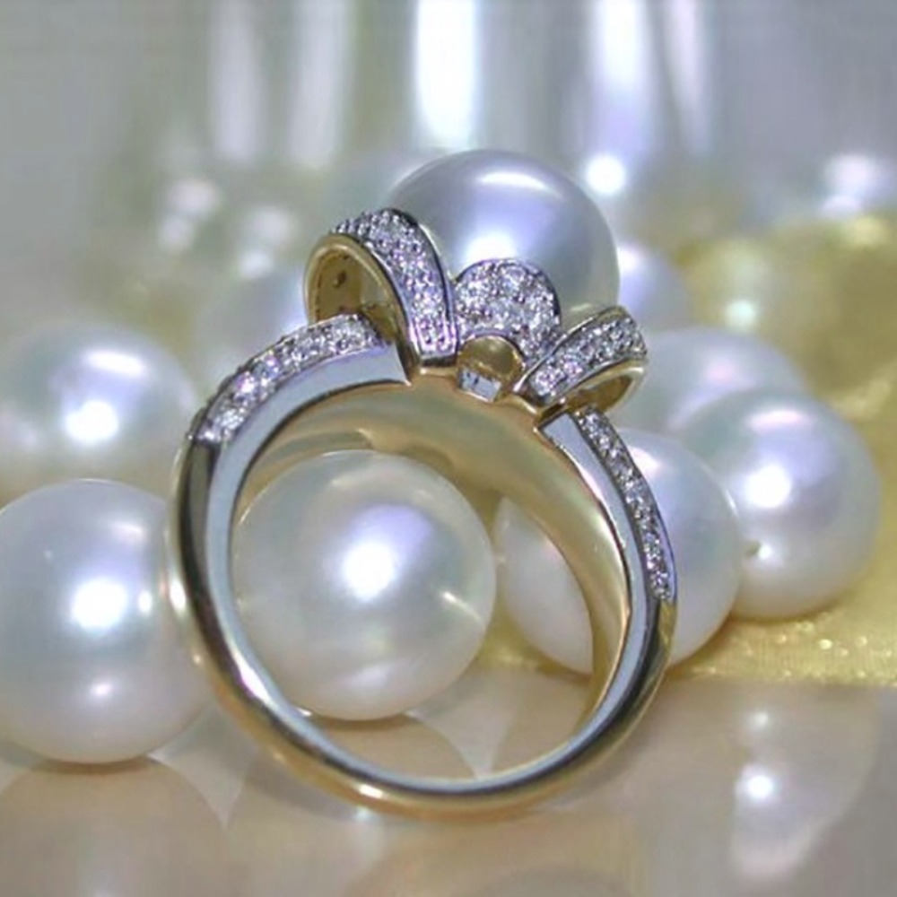 Women's Luxury Geometric Elegant Ring for Weddings