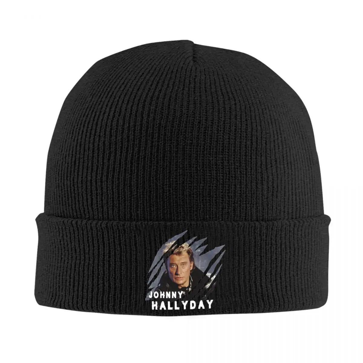 

Bonnet Brodé Hallyday Noir - Bonnet de Ski en Acrylique , Lavable à , & Roll pour Hommes et Femmes, Vêtements d'Hiver