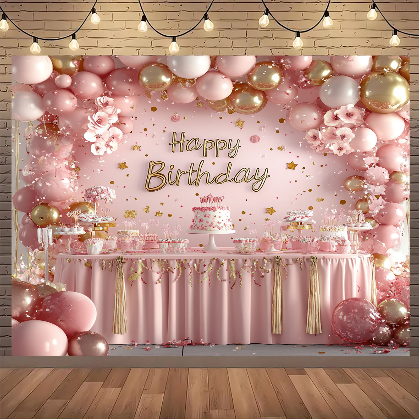 

1pc Decoration Supplies Tablecloth Curtain