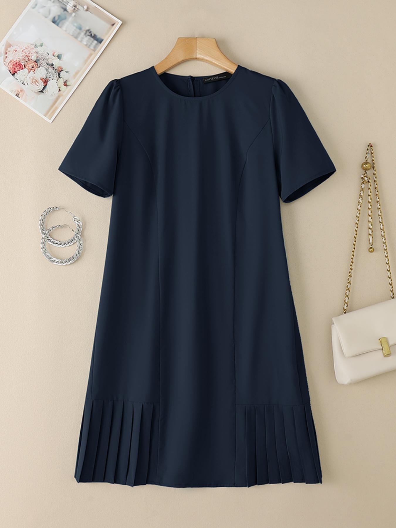 dresses for short round women plus size plus size women knee length long dress summer