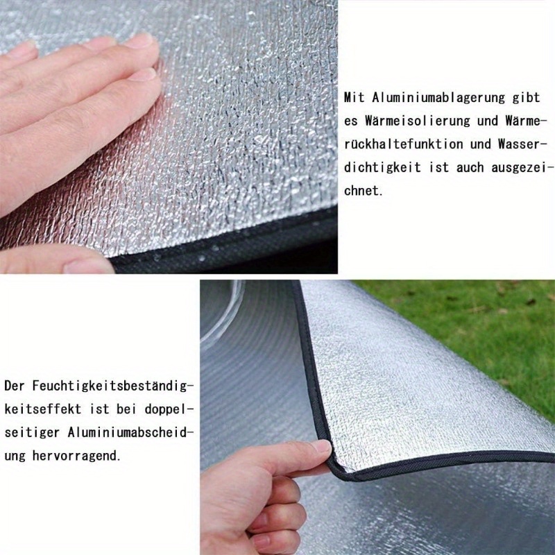 1pc heavy duty thermal insulating camping mat reflective Temu