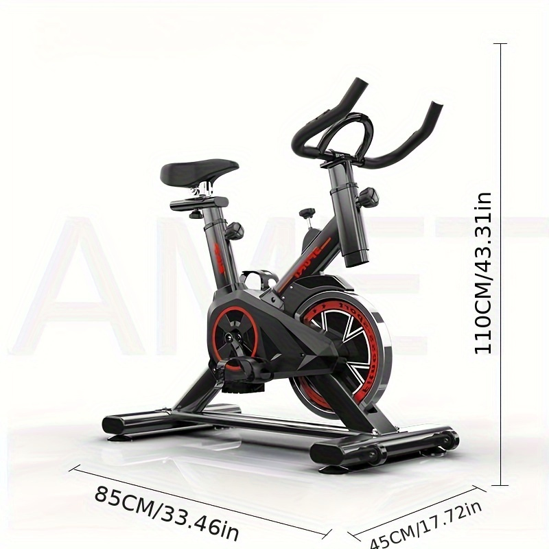 Silent Premium Spin Bike! Gift Edition, the Top -Burning Choice for Office Workers and Home Use: This Spin Bike Is an Incredibly Thoughtful Gift for Both Men and Women, an Essential Exercise Pedal Fitness Equipment for Office Workers! It Allows You