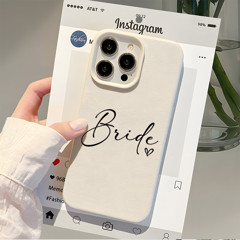 TEMU Phone Case - Phone Case: Biide Couple's Phone Case, Suitable For Iphone 16, 15, 14, 13, 12, 11 Pro Max, X, Xr, Xs Max, 8, 7 Plus - Shockproof
