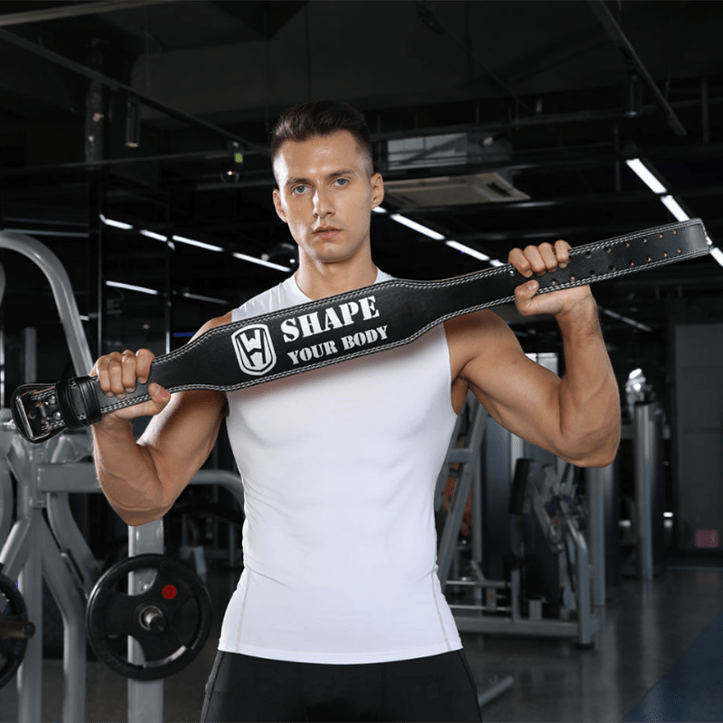 10cm Wide Squat Deadlift Belt for Gym Training Support